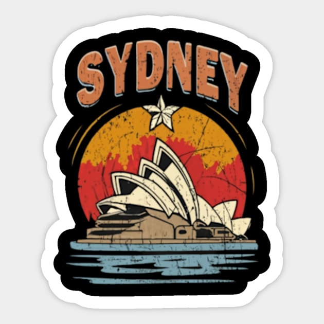 Sydney Sticker by TshirtMA